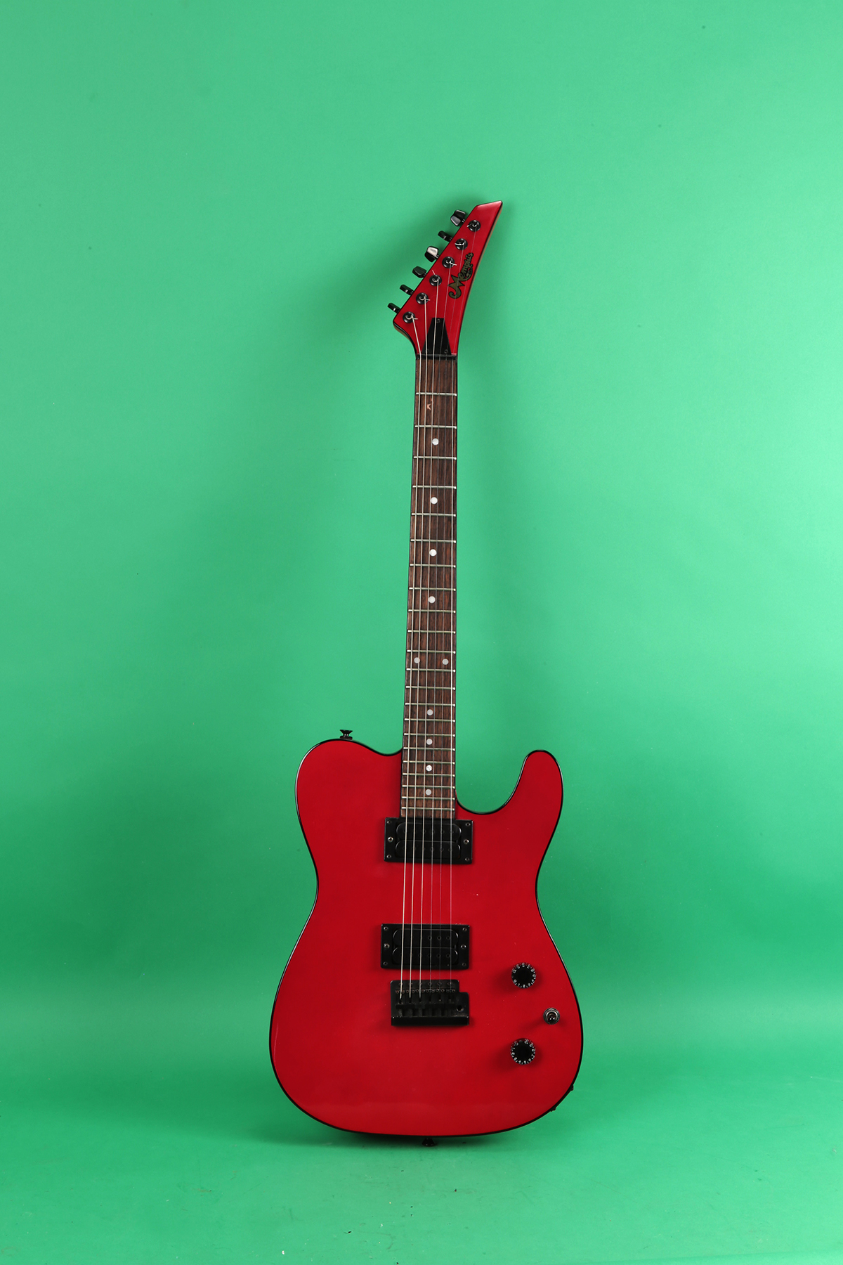Memphis Telecaster Style Guitar 1981 Red Guitar For Sale Jay Rosen Music
