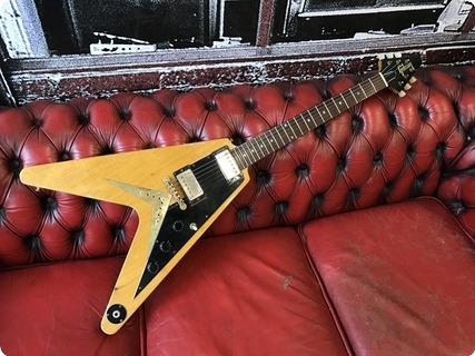 Monty 1958 Korina Flying V Replica