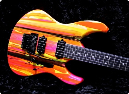 Suhr 80's Shred Mkii Limited Edition #jst6e0j Neon Drip