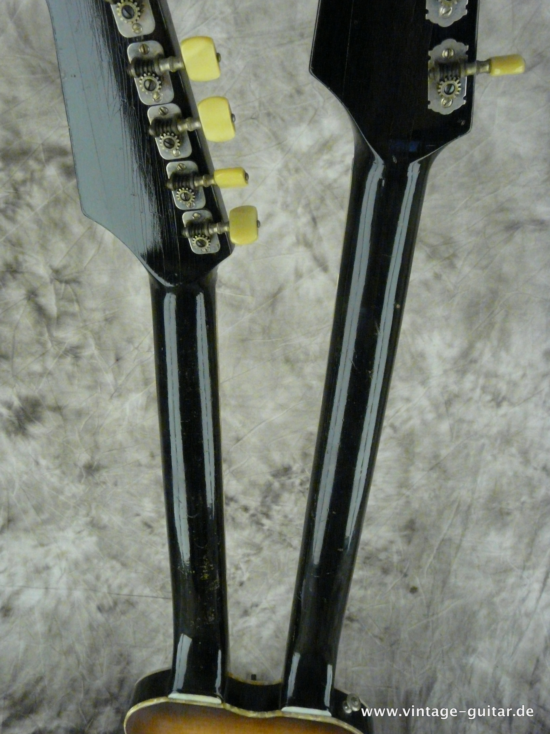 Hofner Double Neck Guitar And Bass 1960's Sunburst Guitar