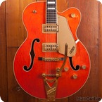 Gretsch 6120 1990 Round Up Orange