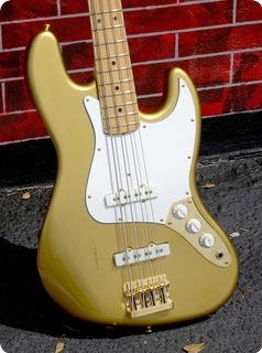 Fender Jazz Bass 1981 Gold