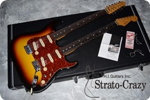 Fender Japan Double Neck Stratocaster 2012 Sunburst