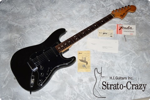 Fender Stratocaster 1981 Black