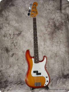 Fender Precision Bass 1981 Cherry Sunburst