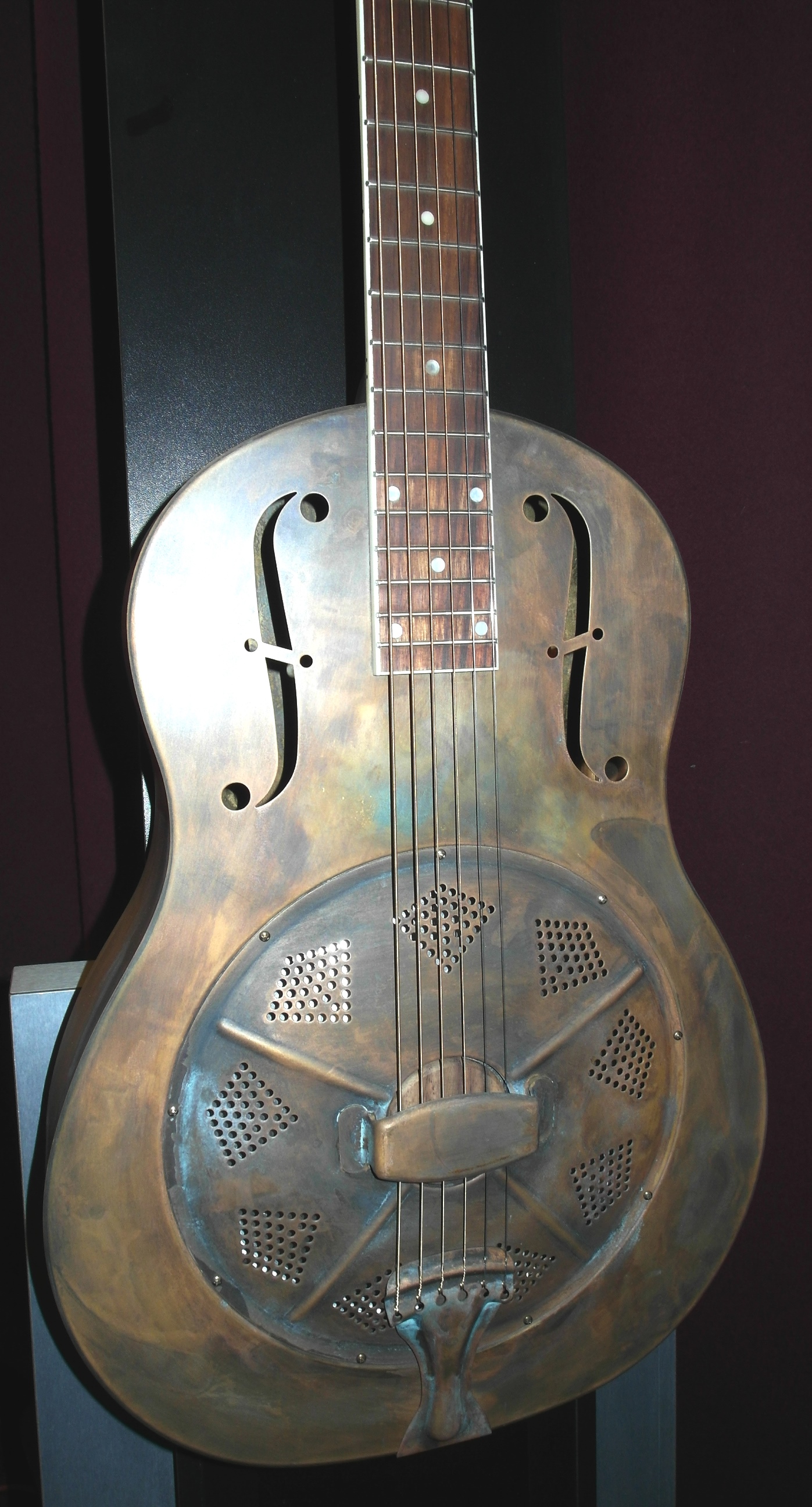 Republic Resonator 12Fret 807 Rust 2017 Aged/Relic/Rust Guitar For