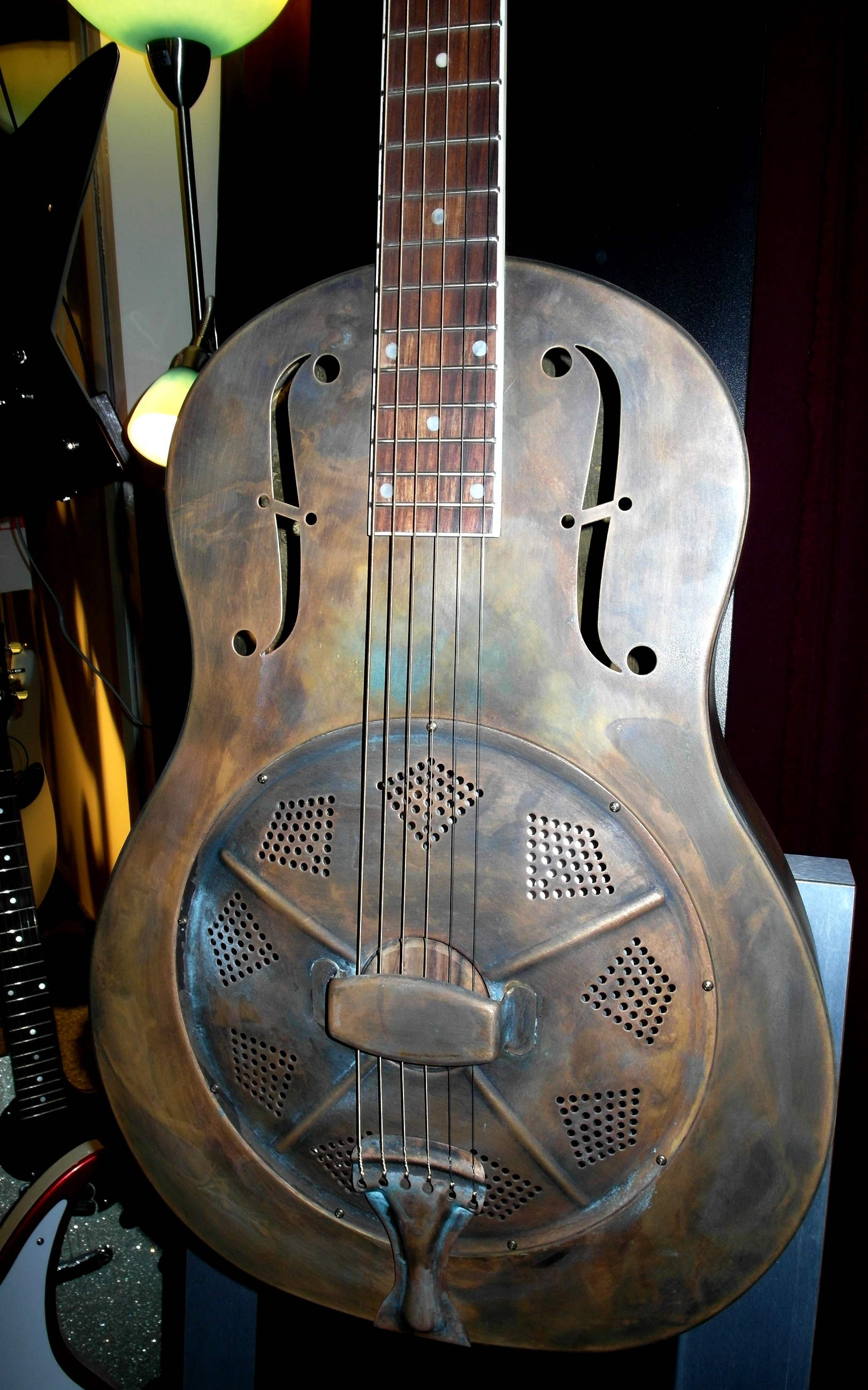 Republic Resonator 12Fret 807 Rust 2017 Aged/Relic/Rust Guitar For