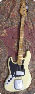 Fender Jazz Bass Lefty Left 1978 White Creme