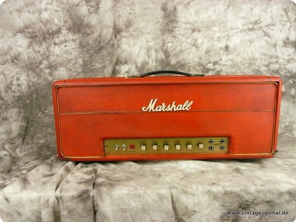Marshall Model 1992 Super Bass Plexi 1969 Red