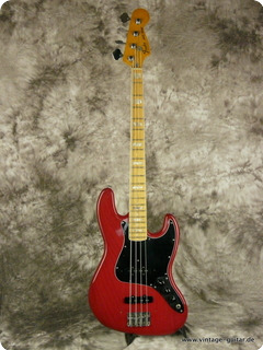 Fender Jazz Bass 1980 Cherry