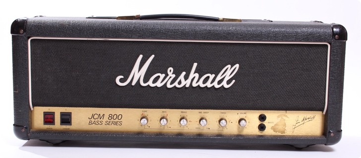 Marshall Jcm800 Model 1992 Super Bass 100w 1982 Black