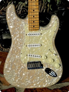 Fender Stratocaster “moto” Custom Shop Guitar & Amp Set 1995 Pearloid