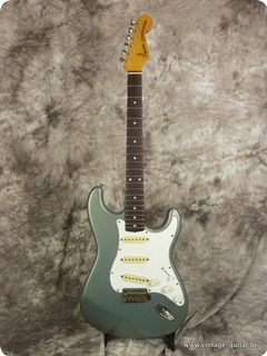 Fender Stratocaster Squier Jv 1983 Inca Silver Refinished