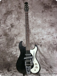 Danelectro 32 Frets! Black Sparkle
