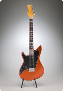 Grosh Guitars Electrajet 2011 Black Orange Metallic