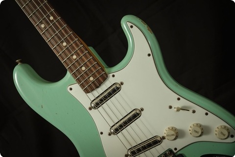 Fender Custom Shop 1964' Stratocaster Relic Rw Sfg 2013 Surf Green