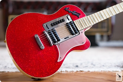 Hagstrom P46 Deluxe 1962 Red Sparkle