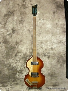 Hofner 500/1 Lefthand 1972 Sunburst