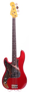 Fender Precision Bass '62 Reissue Lefty 2008 Candy Apple Red