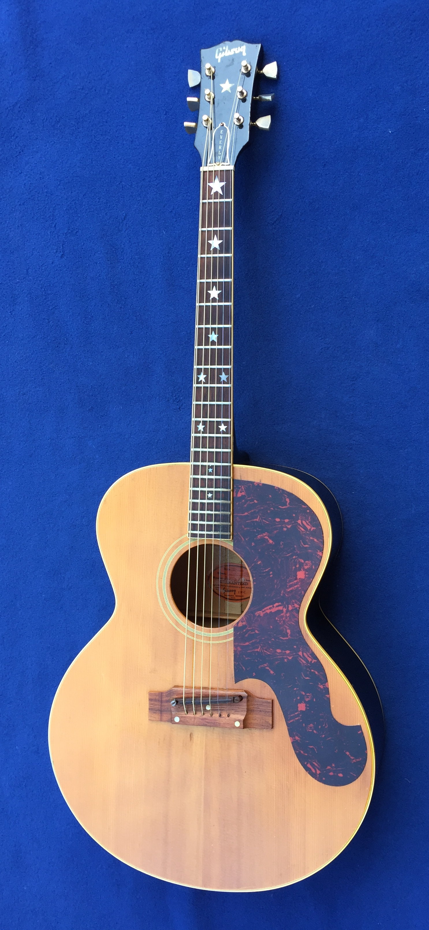 Gibson Everly Brothers 1969 Natural Guitar For Sale Hendrix Guitars