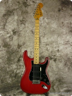 Fender Stratocaster 1980 Wine Red