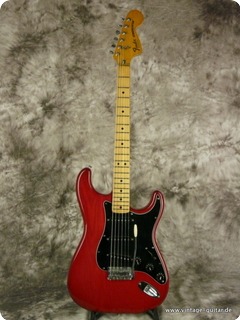 Fender Stratocaster 1980 Wine Red
