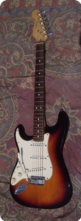 Fender Stratocaster Left Lefty Anniversary 1995 Sunburst