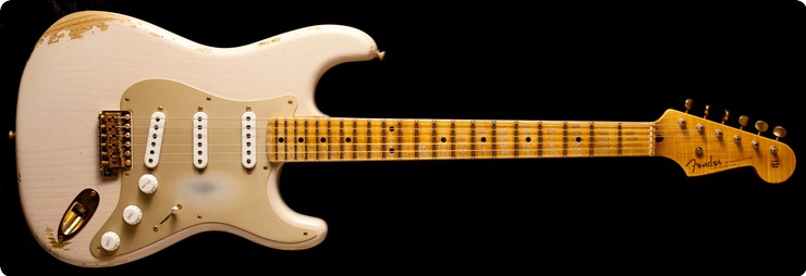 Fender Stratocaster 1954 Heavy Relic 2017 Olympic White