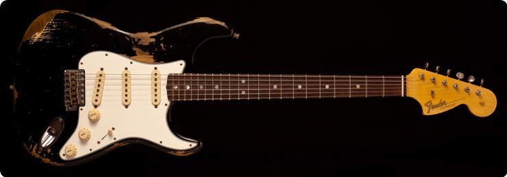 Fender Custom Shop Stratocaster 1967 Heavy Relic 2017 Black