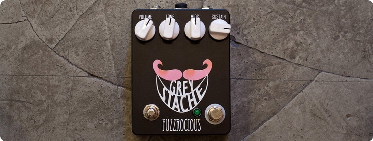 Fuzzrocious Gray Stache 2017 Black