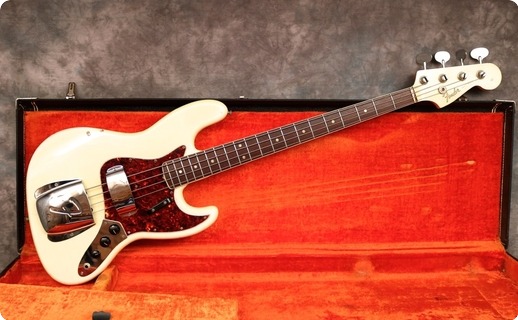 Fender Jazz 1966 Olympic White 
