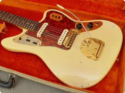 Fender Jaguar 1963 Blonde Gold Hardware