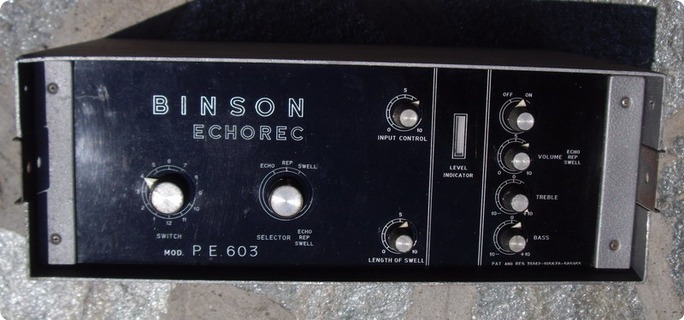 Binson Echorec Pe603 1970 Grey