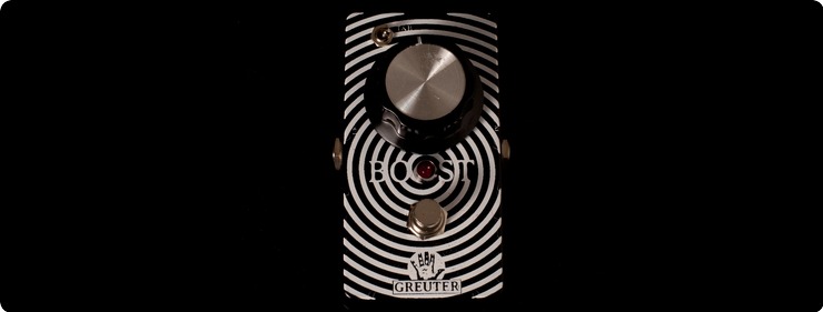 Greuter Audio Germanium Boost 2017