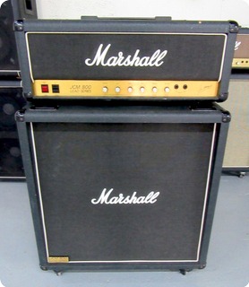 Marshall Half Stack W/jcm 800 2203 100w Mk.2 Head & 4x12” 1960b Straight Front Cabinet 1980