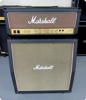 Marshall Half Stack W/jcm 800 2203 100w Mk.2 Head & 4x12” Slant Cabinet 1980