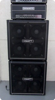 Hiwatt  “full Stack” Custom 100w Head W/2 Se4123f 4x12” Cabinets 1980