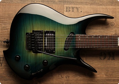 Zerberus Guitars Hydra I 2017 Jungle Green Burst