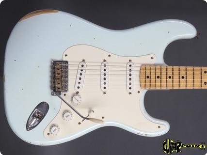 Fender Custom Shop ´56 Stratocaster   Ltd Wildwood 10´s 2005 Sonic Blue