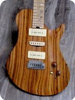 Warrior Rick Deringer Isabella Guitar 2010 Zebrawood