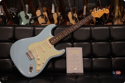 Fender Masterbuilt Yuriy Shishkov 60's Stratocaster Hardtail 2017 Aged Daphne Blue