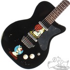 Silvertone U2 1958 Black Silver