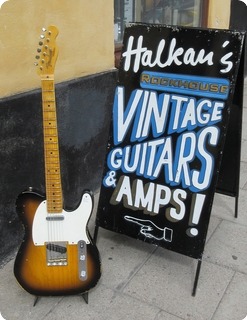 Fender Telecaster Custom Shop Feather Weight 2.9 Kilos 2014 Sunburst