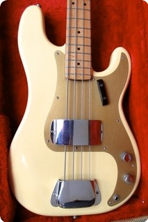 Fender Precison 1957 Usa Reissue 1982 Vintage White