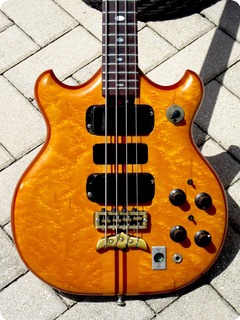 Alembic  Ssb Series I Short Scale Bass 1977 Birdseye Maple