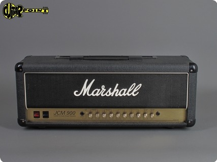 Marshall Jcm900 Higain Dual Reverb   100 Watt 1991 Black Levant 