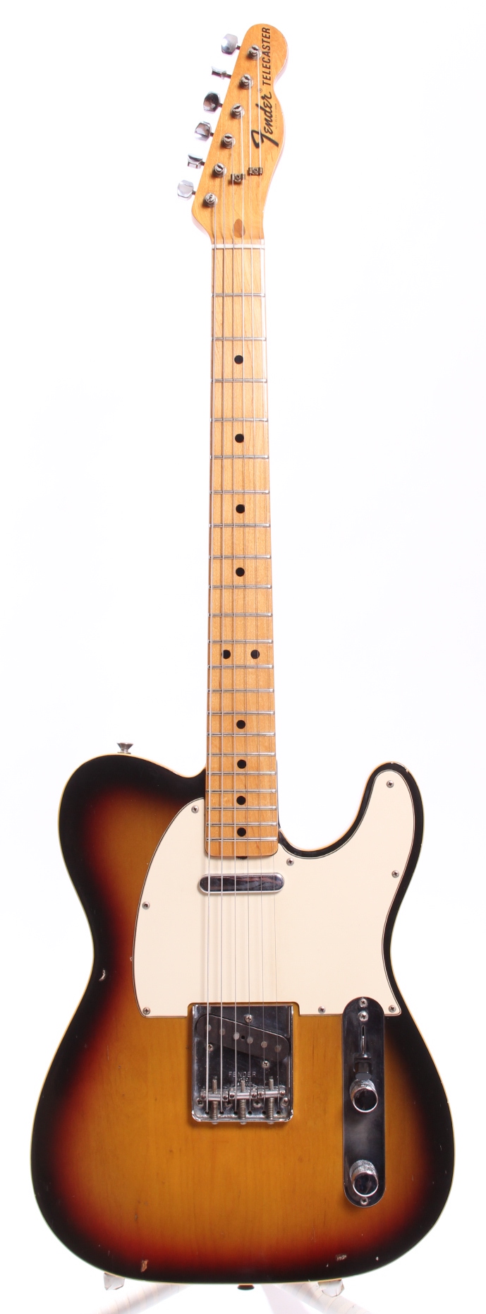 Fender Telecaster Custom Double Binding 1972 Sunburst Guitar For Sale