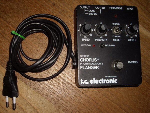 Tc Electronic Stereo Chorus + Pitch Mudulator & Flanger 1980
