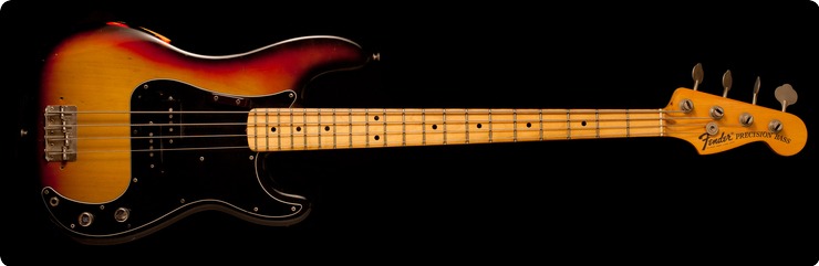 Fender Precision Bass 1976 3 Color Sunburst