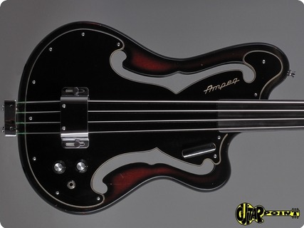 Ampeg Aub 1 Fretless 1968 Sunburst